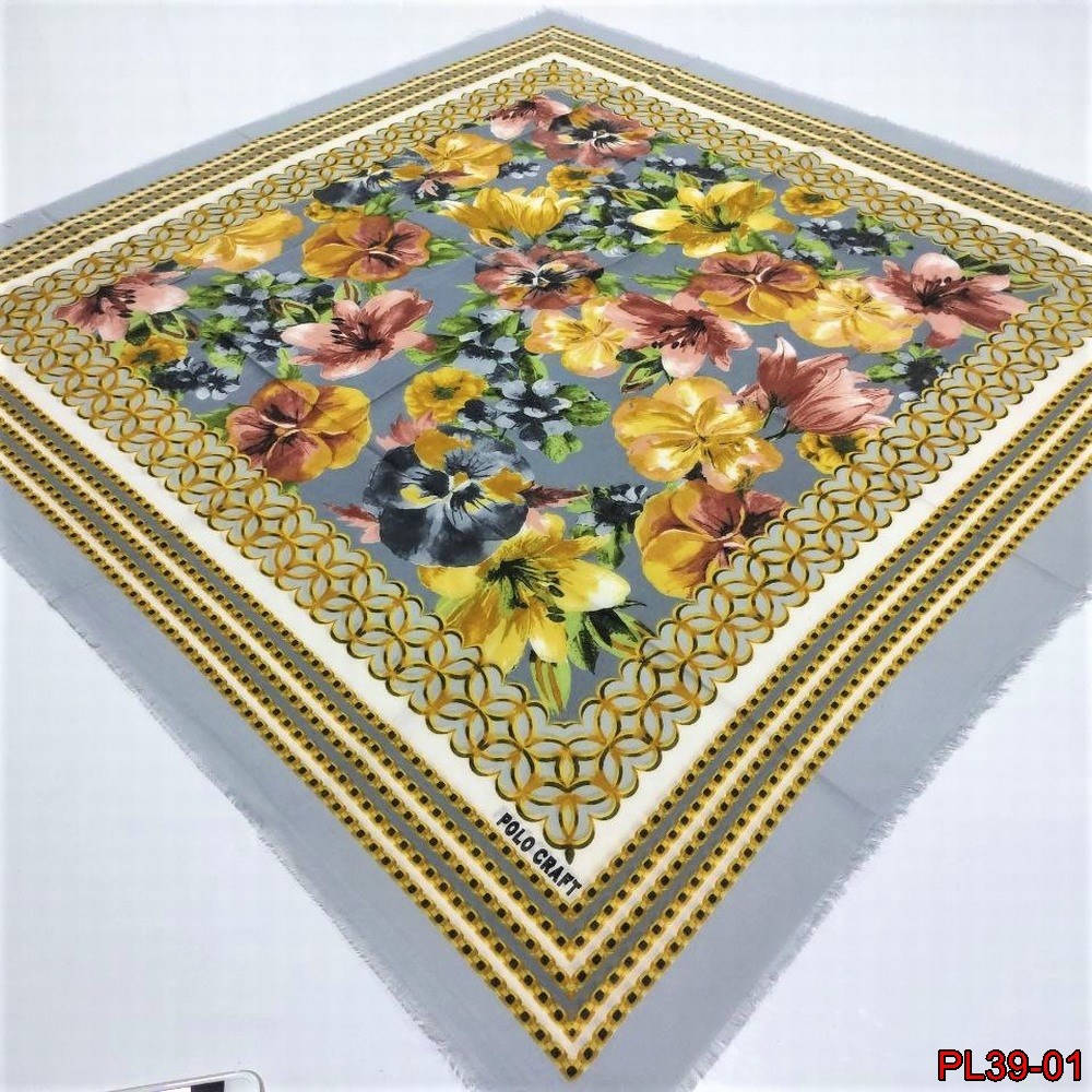 Polo Craft Flamlı Coton Eşarp(39-01)