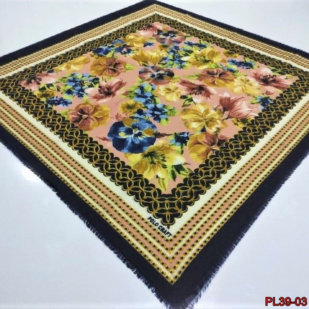 Polo Craft Flamlı Coton Eşarp(39-03)