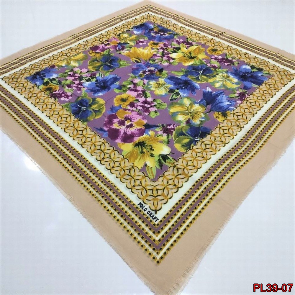 Polo Craft Flamlı Coton Eşarp(39-07)