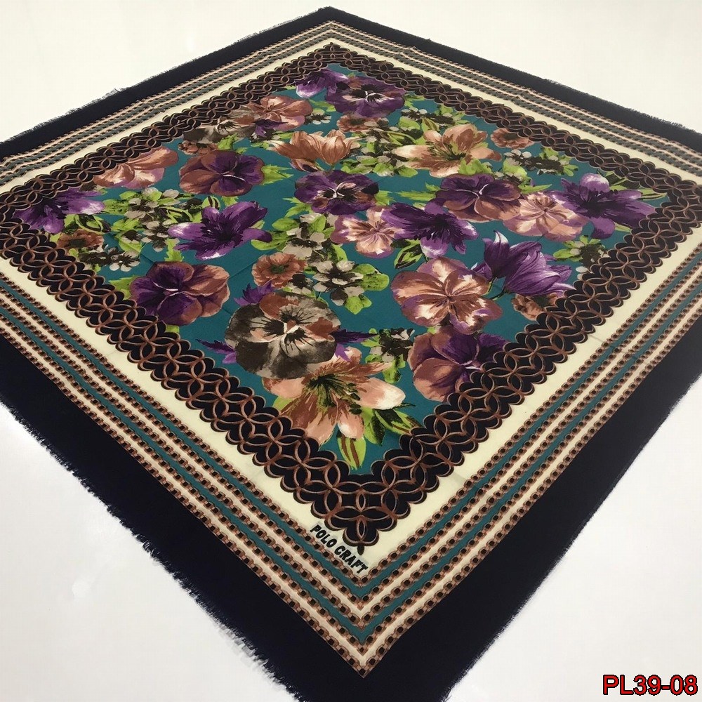 Polo Craft Flamlı Coton Eşarp(39-08)