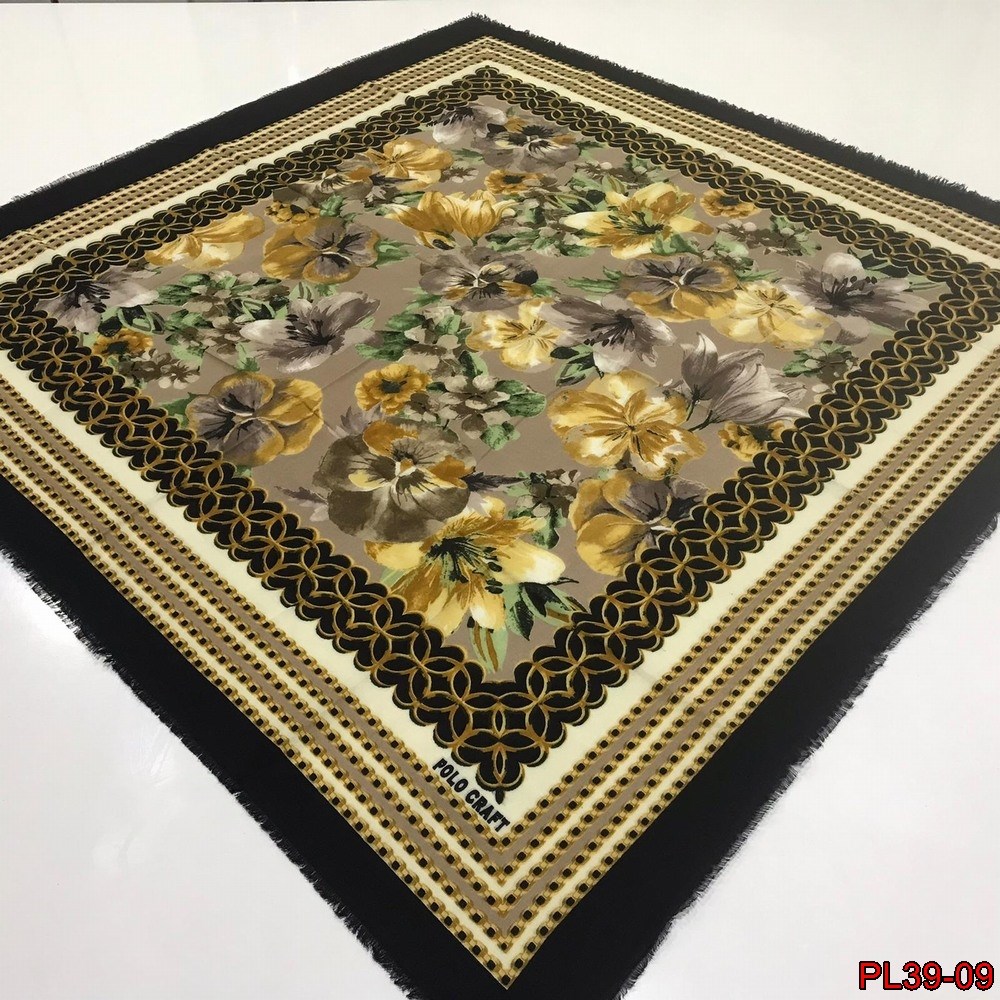 Polo Craft Flamlı Coton Eşarp(39-09)