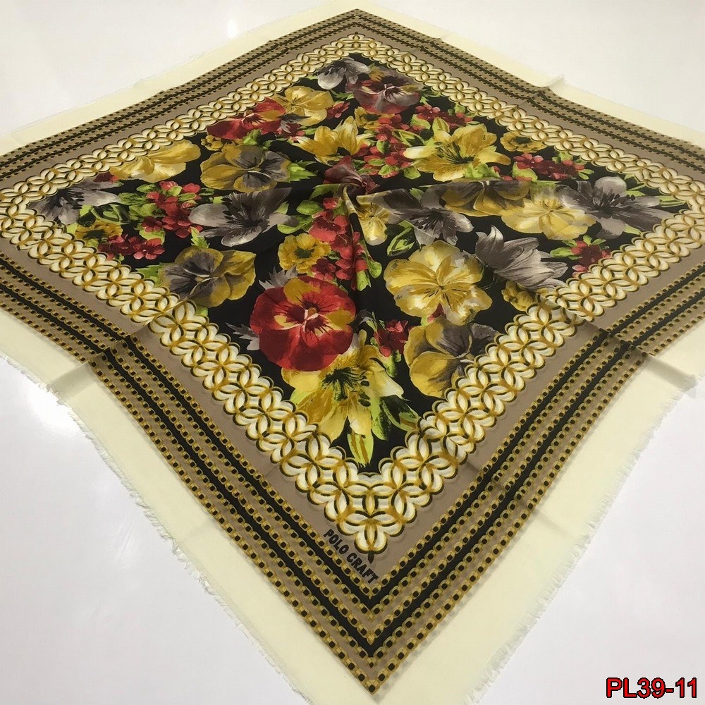 Polo Craft Flamlı Coton Eşarp(39-11)
