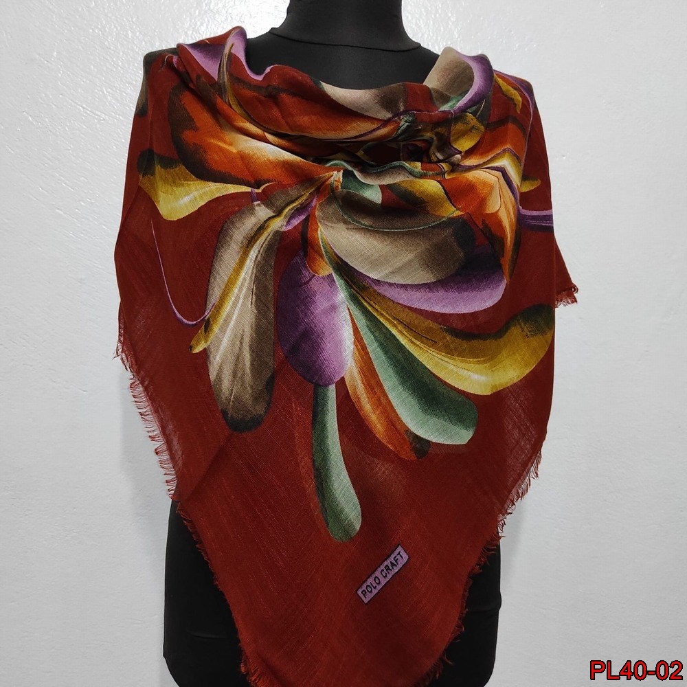 Polo Craft Flamlı Coton Eşarp(40-02)