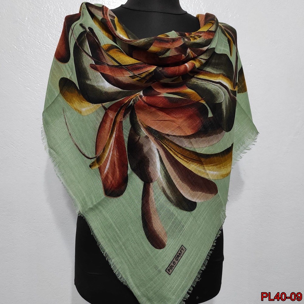 Polo Craft Flamlı Coton Eşarp(40-09)