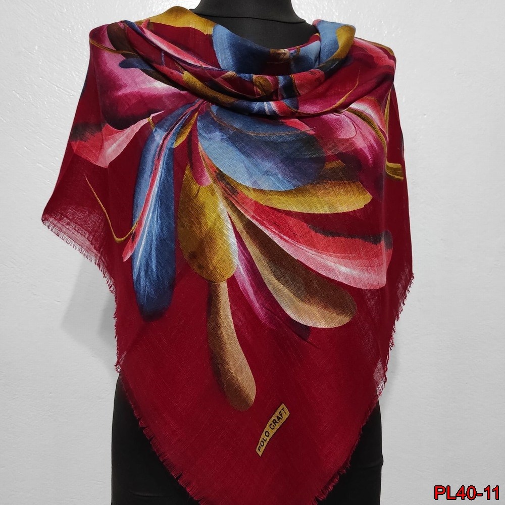 Polo Craft Flamlı Coton Eşarp(40-11)