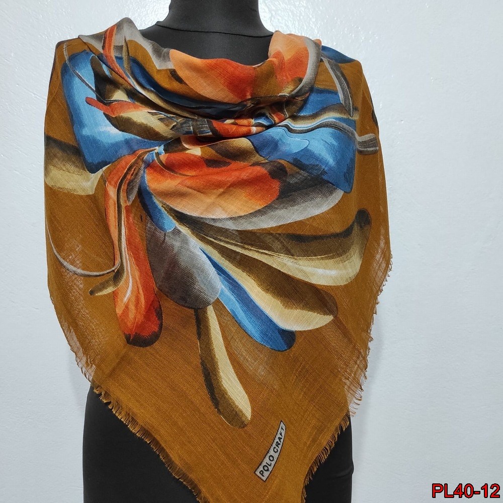 Polo Craft Flamlı Coton Eşarp(40-12)