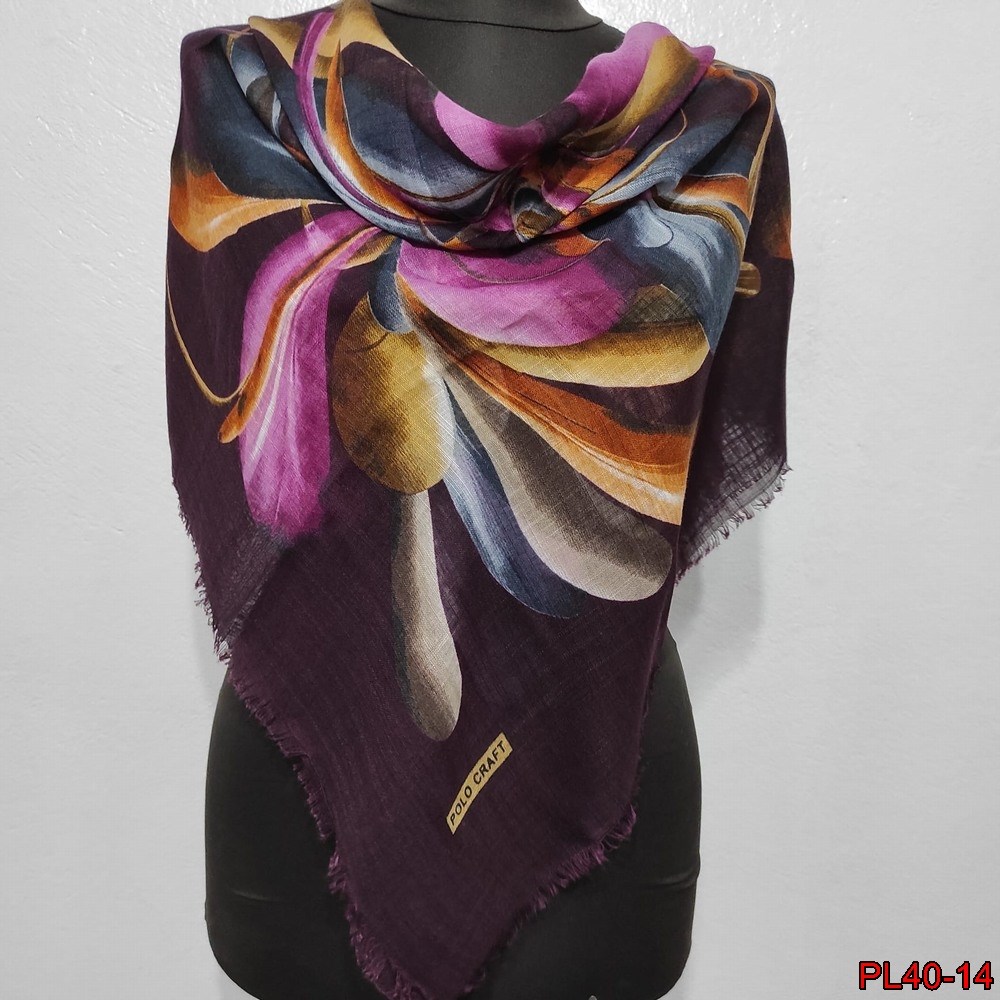 Polo Craft Flamlı Coton Eşarp(40-14)