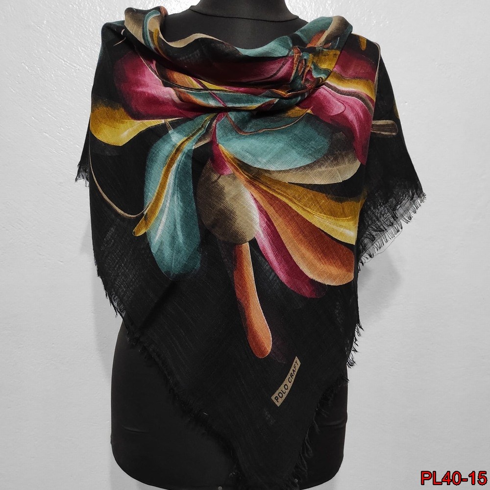 Polo Craft Flamlı Coton Eşarp(40-15)