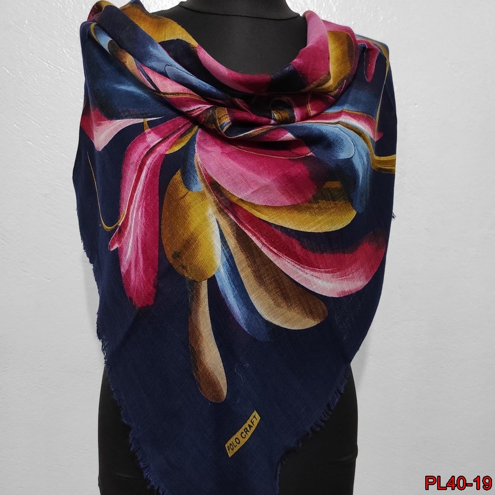 Polo Craft Flamlı Coton Eşarp(40-19)