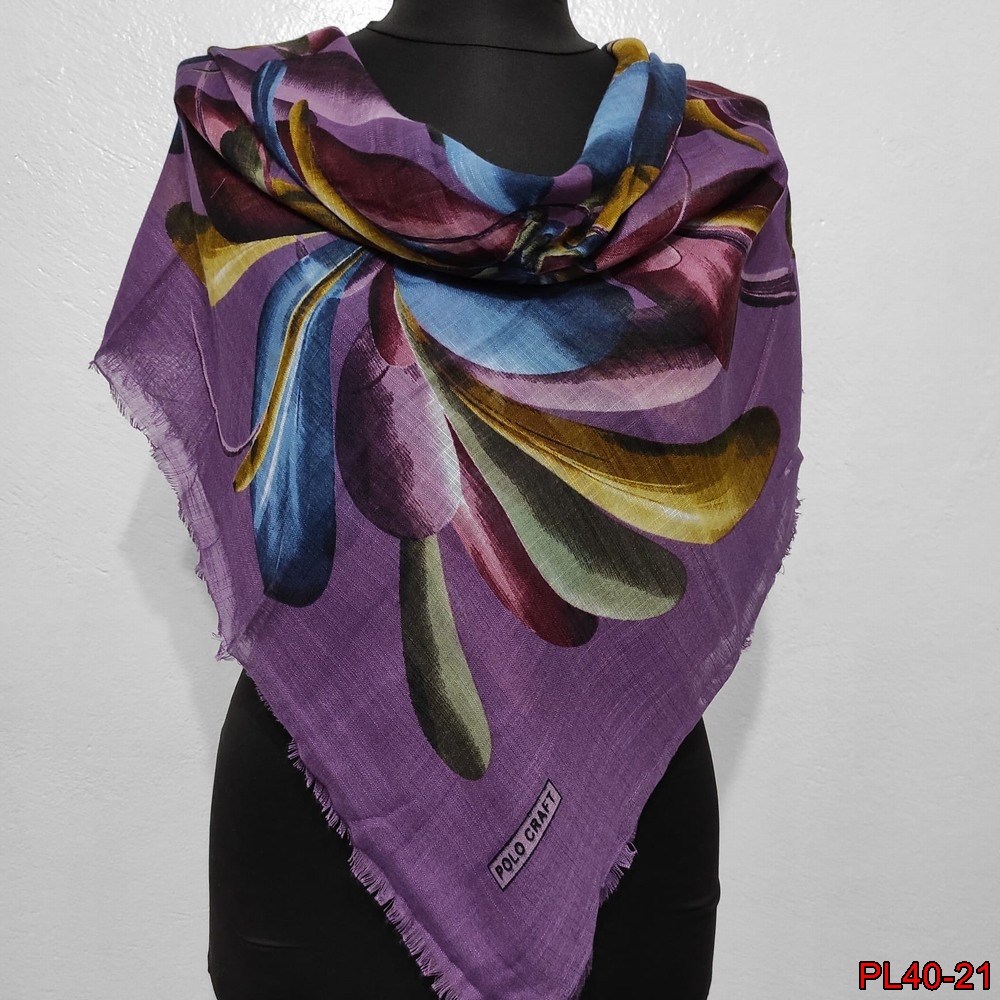 Polo Craft Flamlı Coton Eşarp(40-21)