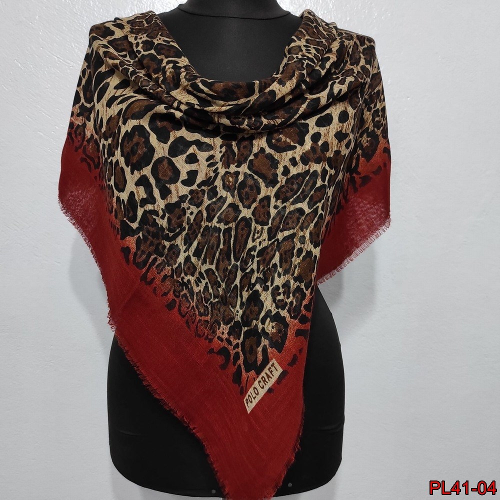 Polo Craft Flamlı Coton Eşarp(41-04)