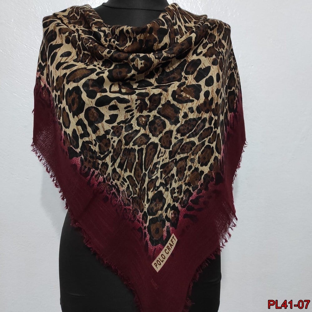 Polo Craft Flamlı Coton Eşarp(41-07)