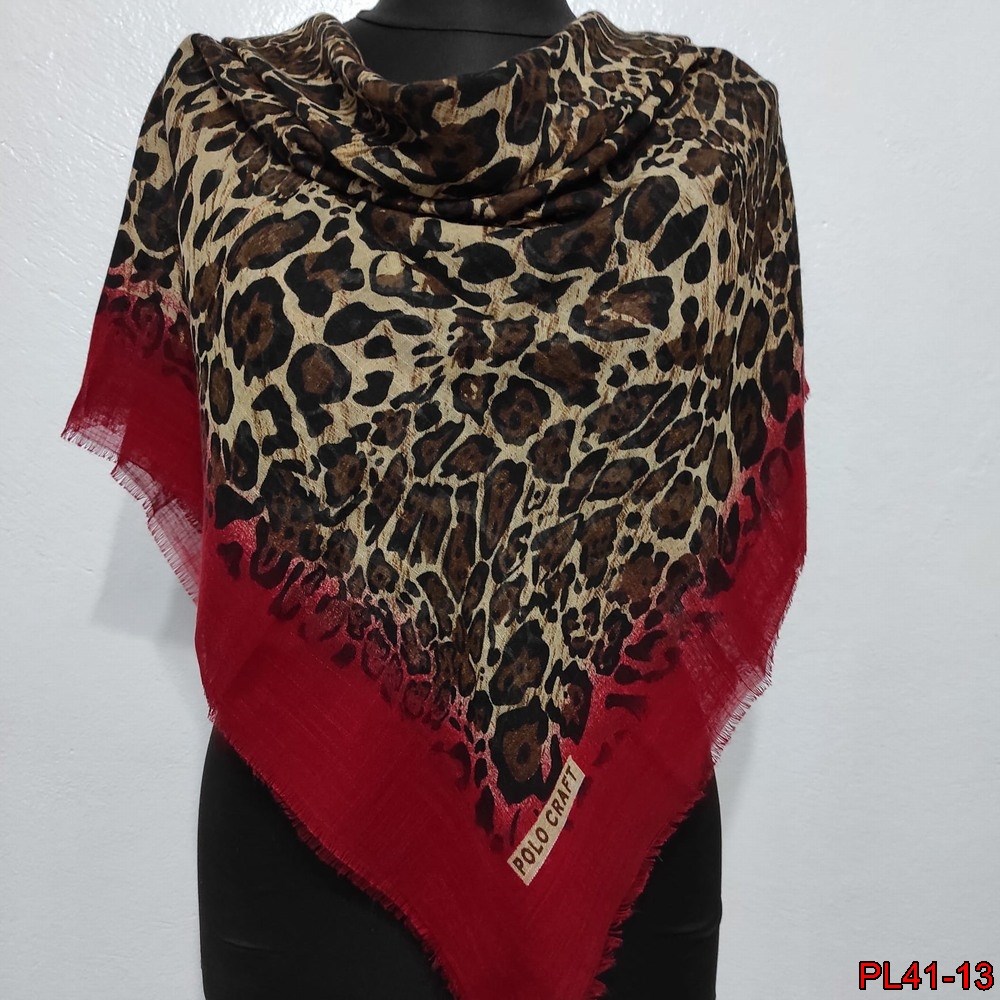 Polo Craft Flamlı Coton Eşarp(41-13)