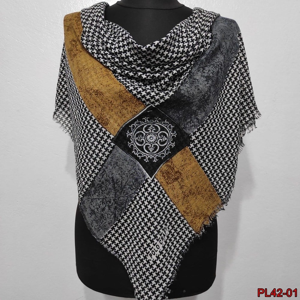 Polo Craft Flamlı Coton Eşarp(42-01)