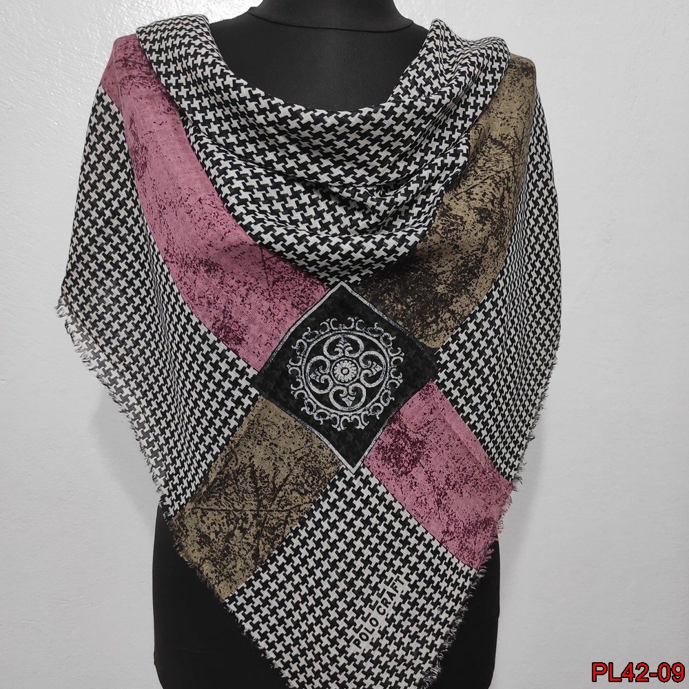 Polo Craft Flamlı Coton Eşarp(42-09)