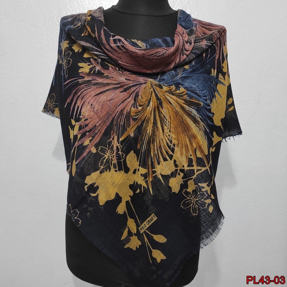 Polo Craft Flamlı Coton Eşarp(43-03)