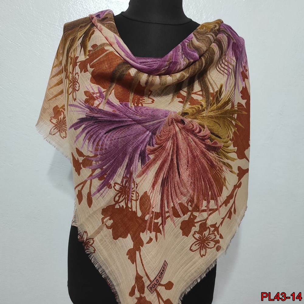 Polo Craft Flamlı Coton Eşarp(43-14)