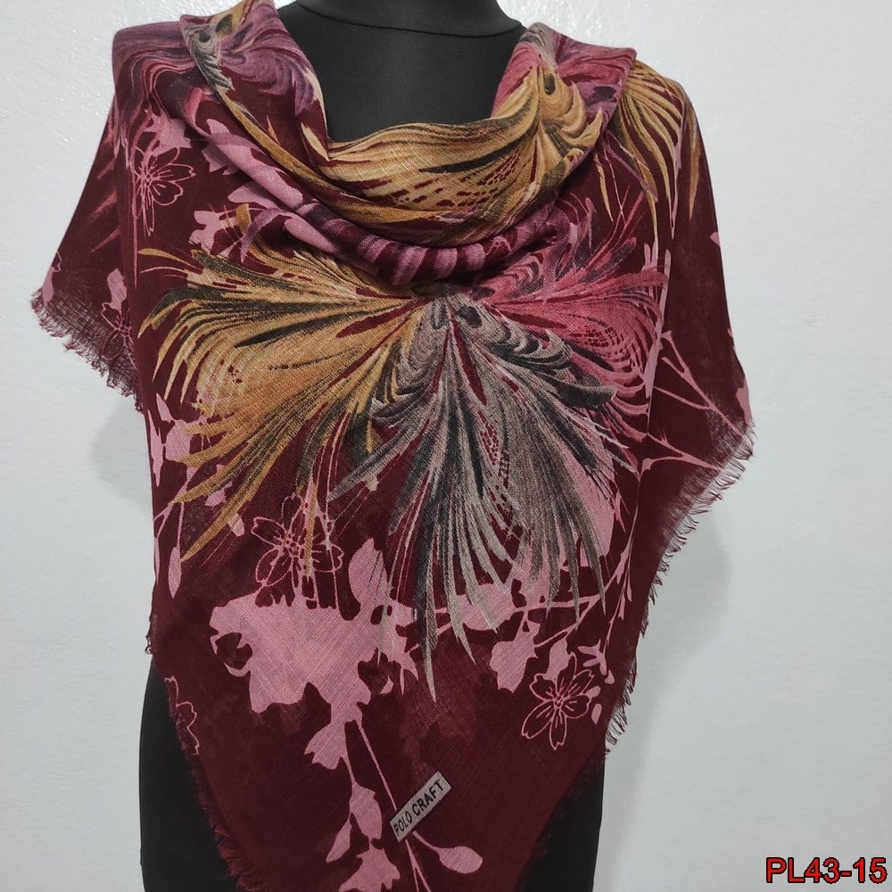 Polo Craft Flamlı Coton Eşarp(43-15)