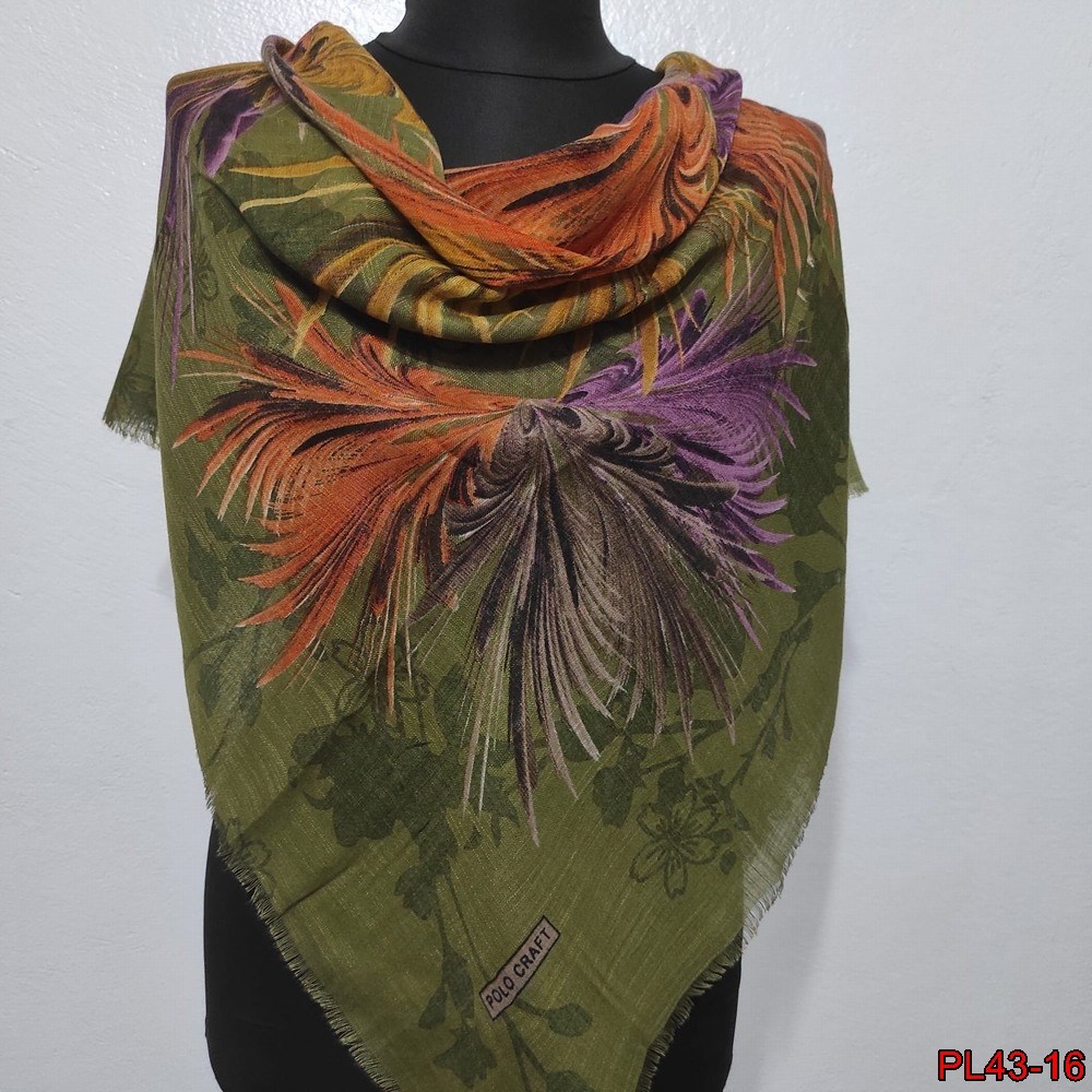 Polo Craft Flamlı Coton Eşarp(43-16)