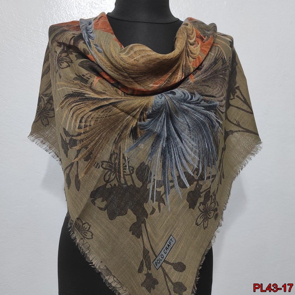 Polo Craft Flamlı Coton Eşarp(43-17)