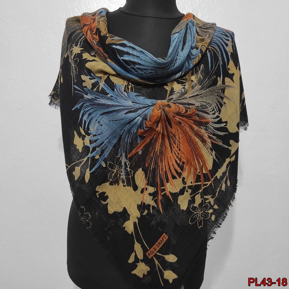 Polo Craft Flamlı Coton Eşarp(43-18)
