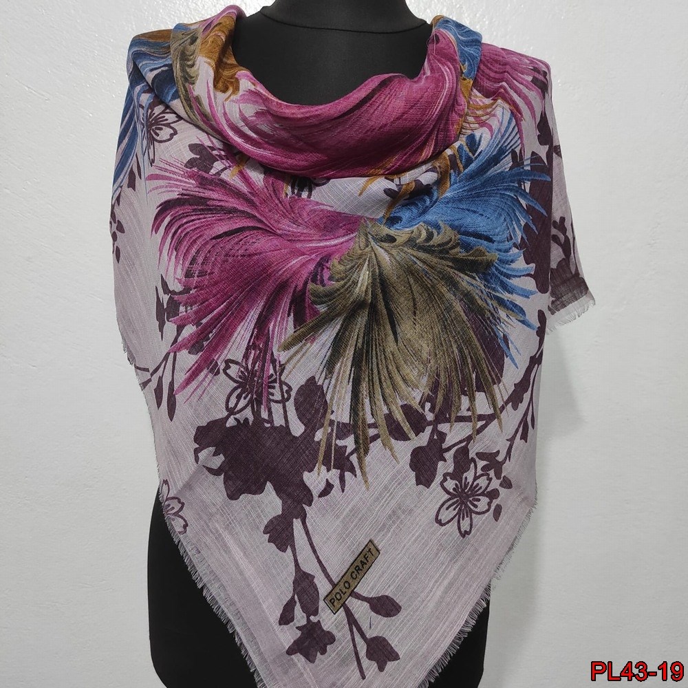 Polo Craft Flamlı Coton Eşarp(43-19)