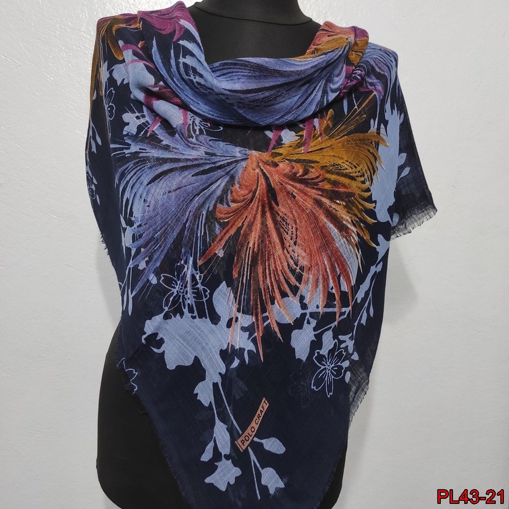 Polo Craft Flamlı Coton Eşarp(43-21)