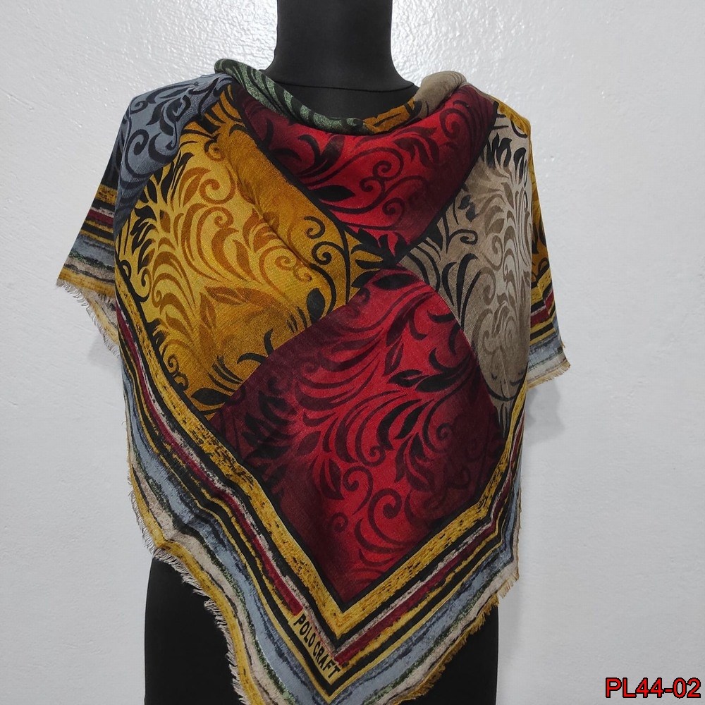 Polo Craft Flamlı Coton Eşarp(44-02)
