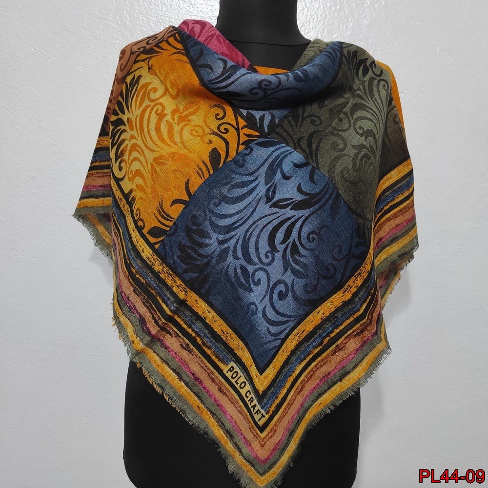 Polo Craft Flamlı Coton Eşarp(44-09)