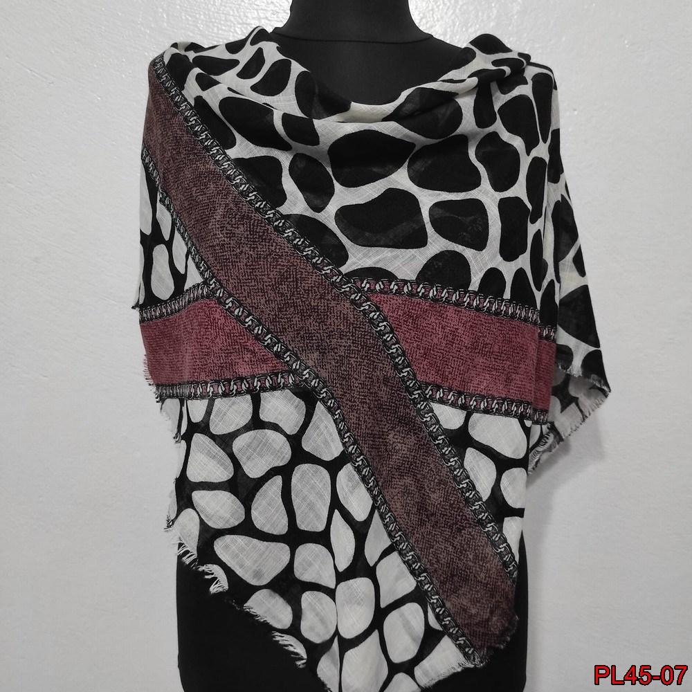 Polo Craft Flamlı Coton Eşarp(45-07)