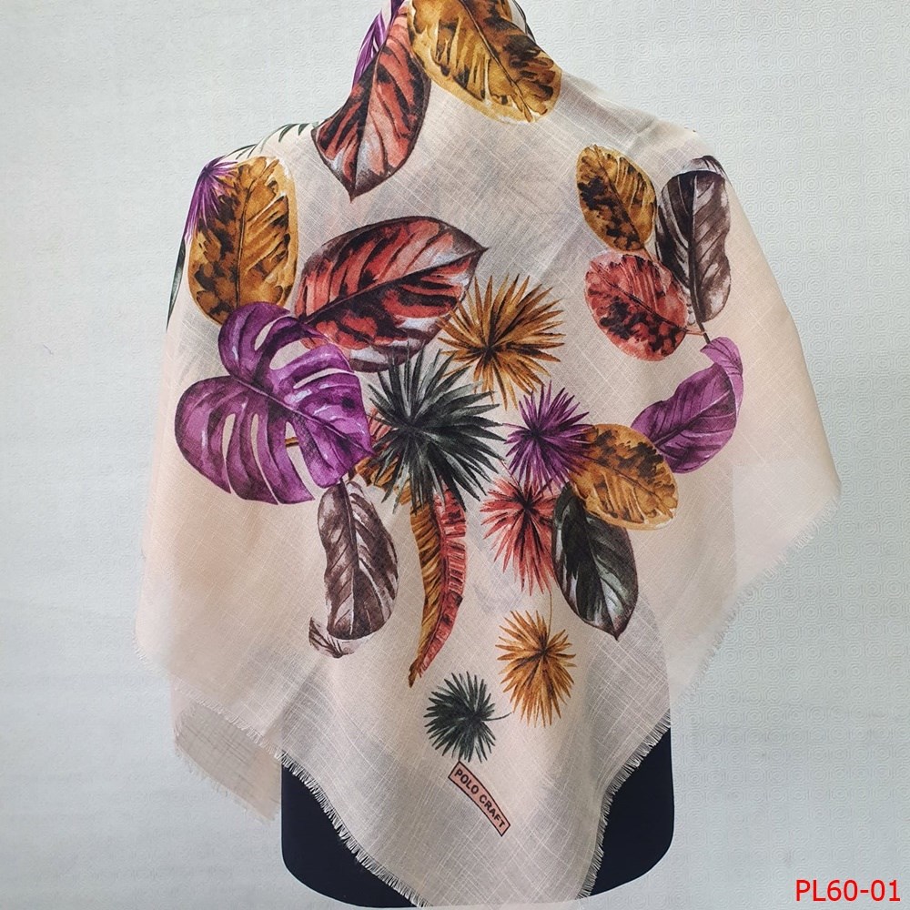 Polo Craft Flamlı Coton Eşarp(60-01)