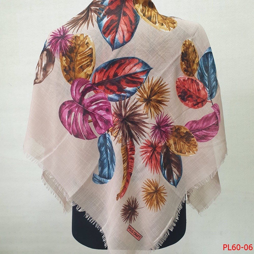 Polo Craft Flamlı Coton Eşarp(60-06)