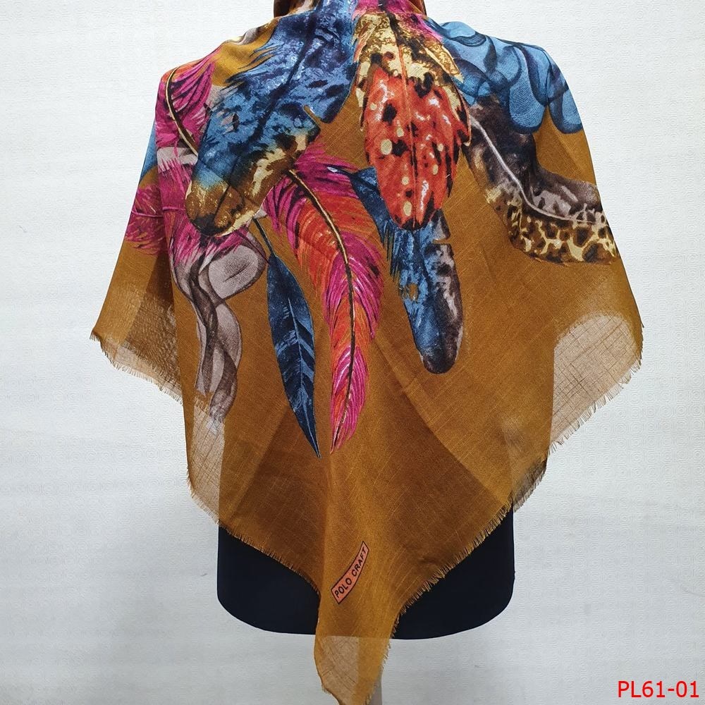 Polo Craft Flamlı Coton Eşarp(61-01)