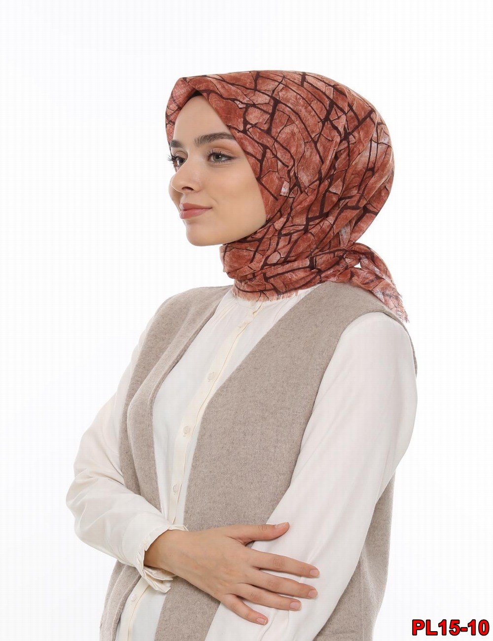 Polo İst Flamlı Coton Eşarp(15-10)