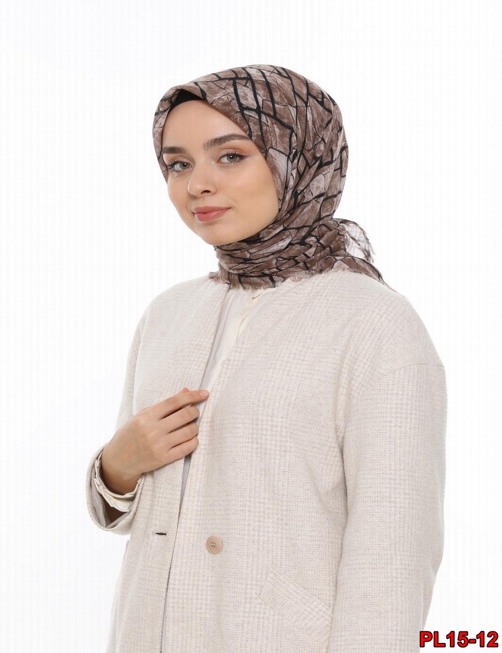 Polo İst Flamlı Coton Eşarp(15-12)