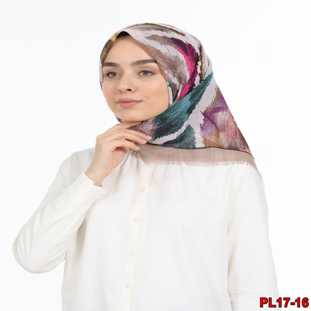 Polo İst Flamlı Coton Eşarp(17-16)