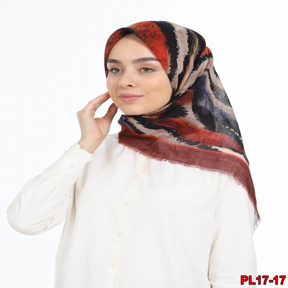 Polo İst Flamlı Coton Eşarp(17-17)