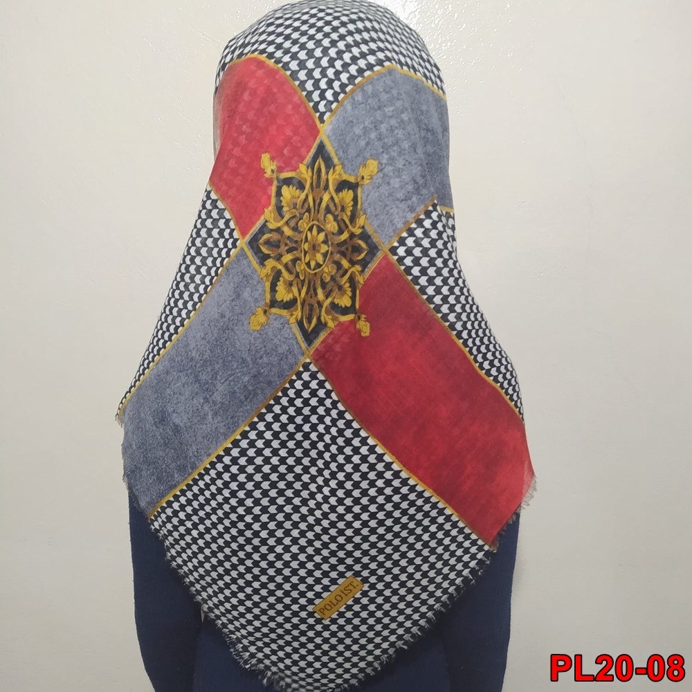 Polo İst Flamlı Coton Eşarp(20-08)