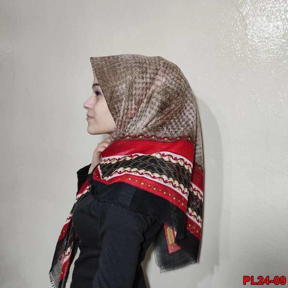 Polo İst Flamlı Coton Eşarp(24-09)