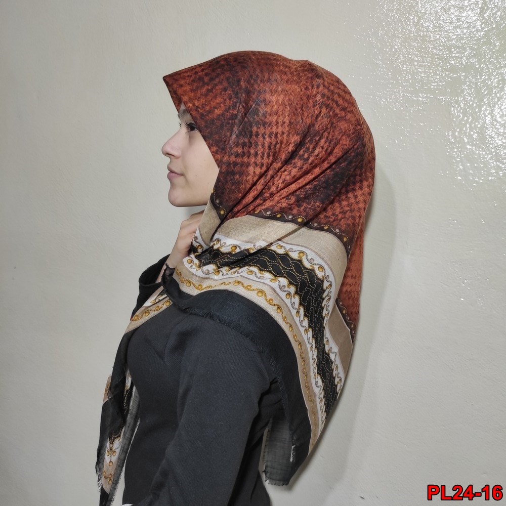 Polo İst Flamlı Coton Eşarp(24-16)