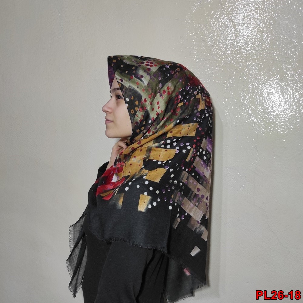 Polo İst Flamlı Coton Eşarp(26-18)