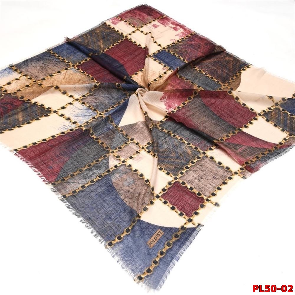 Polo İst Flamlı Coton Eşarp(50-02)