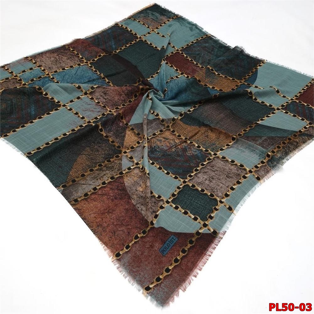 Polo İst Flamlı Coton Eşarp(50-03)