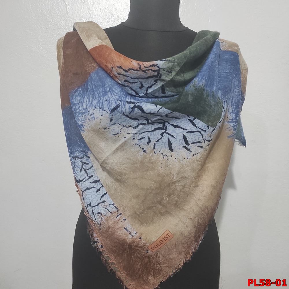 Polo İst Flamlı Coton Eşarp(58-01)