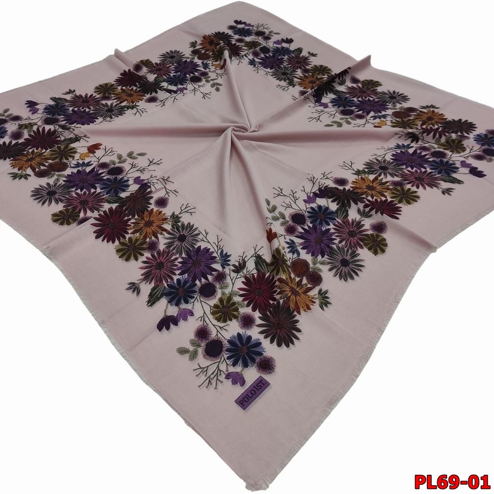 Polo İst Flamlı Keten Eşarp (PL69-01)