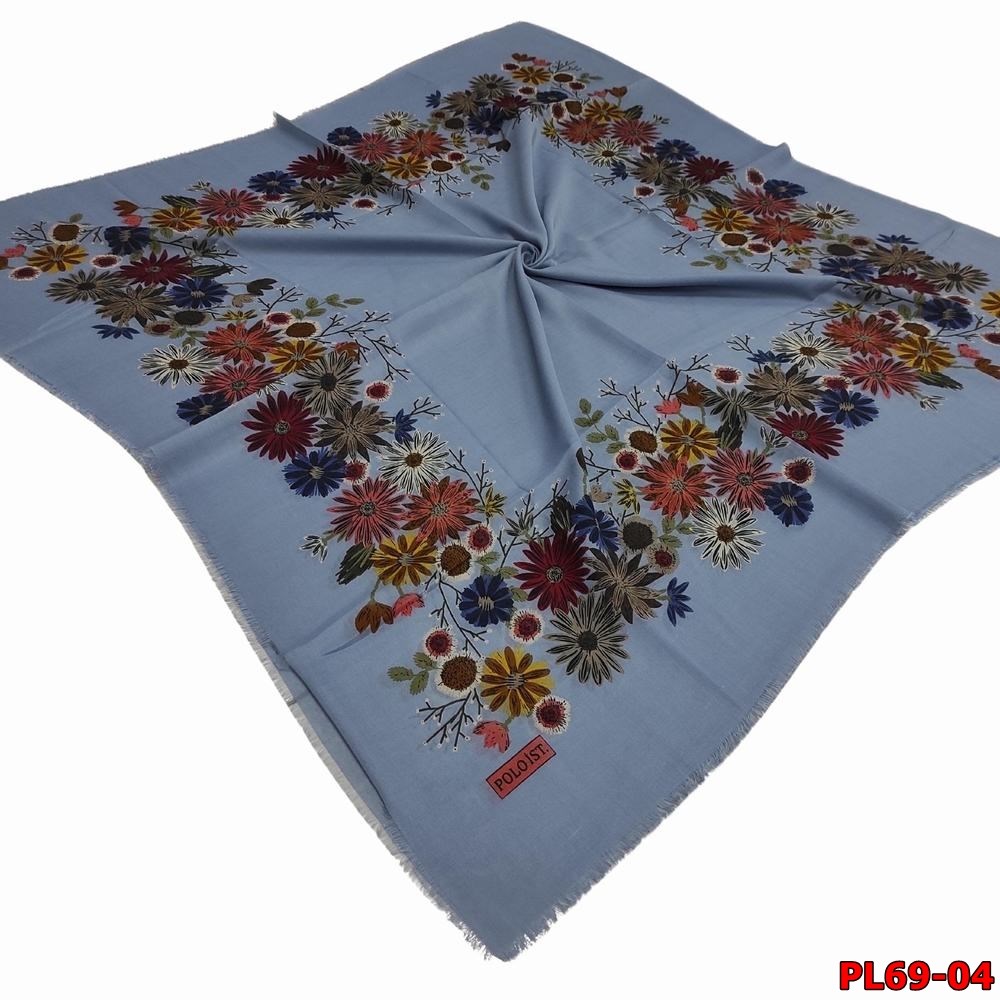 Polo İst Flamlı Keten Eşarp (PL69-04)