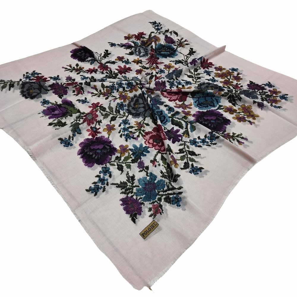 Polo İst Flamlı Keten Eşarp (PL70-03)