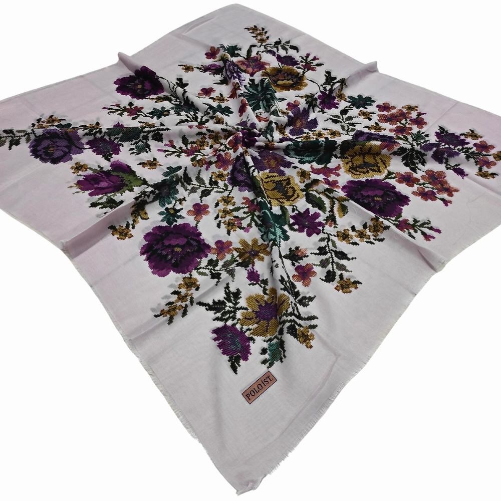 Polo İst Flamlı Keten Eşarp (PL70-06)