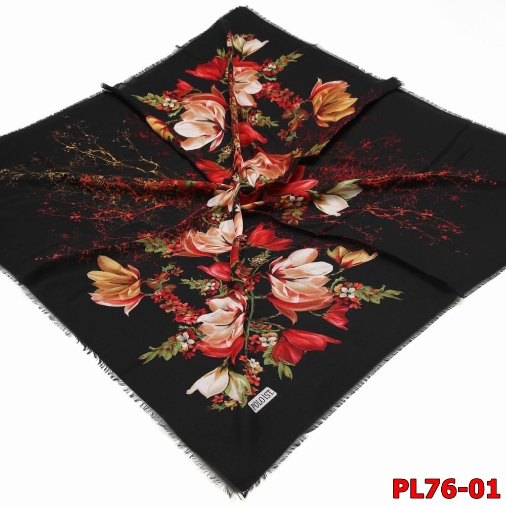 Polo İst Flamlı Keten Eşarp (PL76-01)
