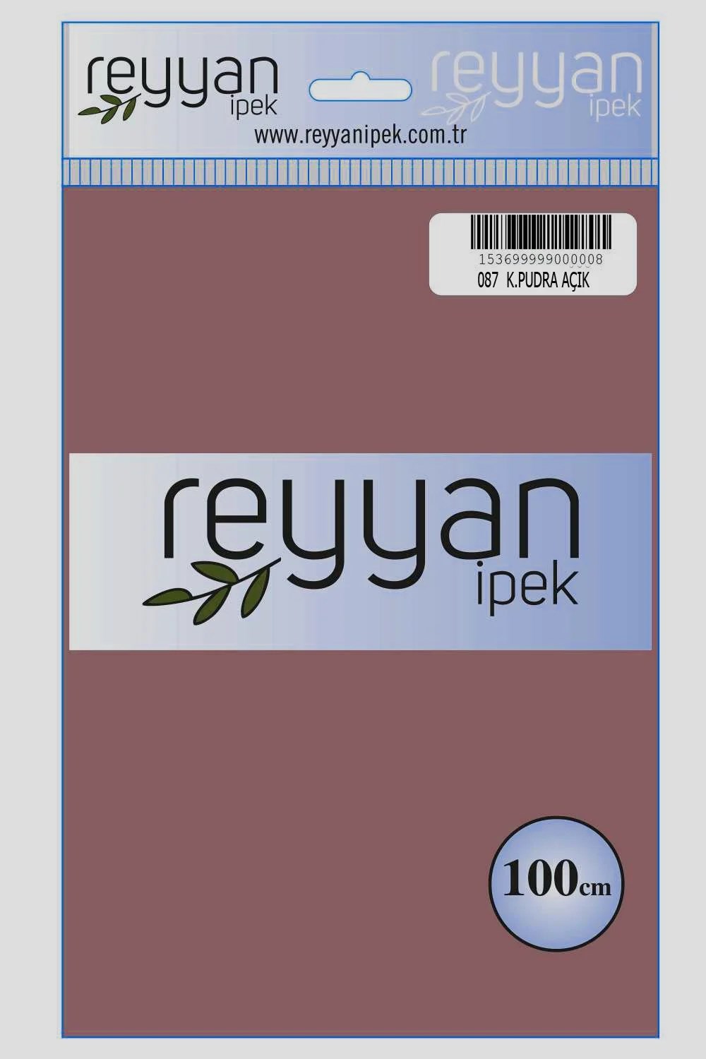 Reyyan Düz Renk Poşetli Yazma K.Pudra(Açık)